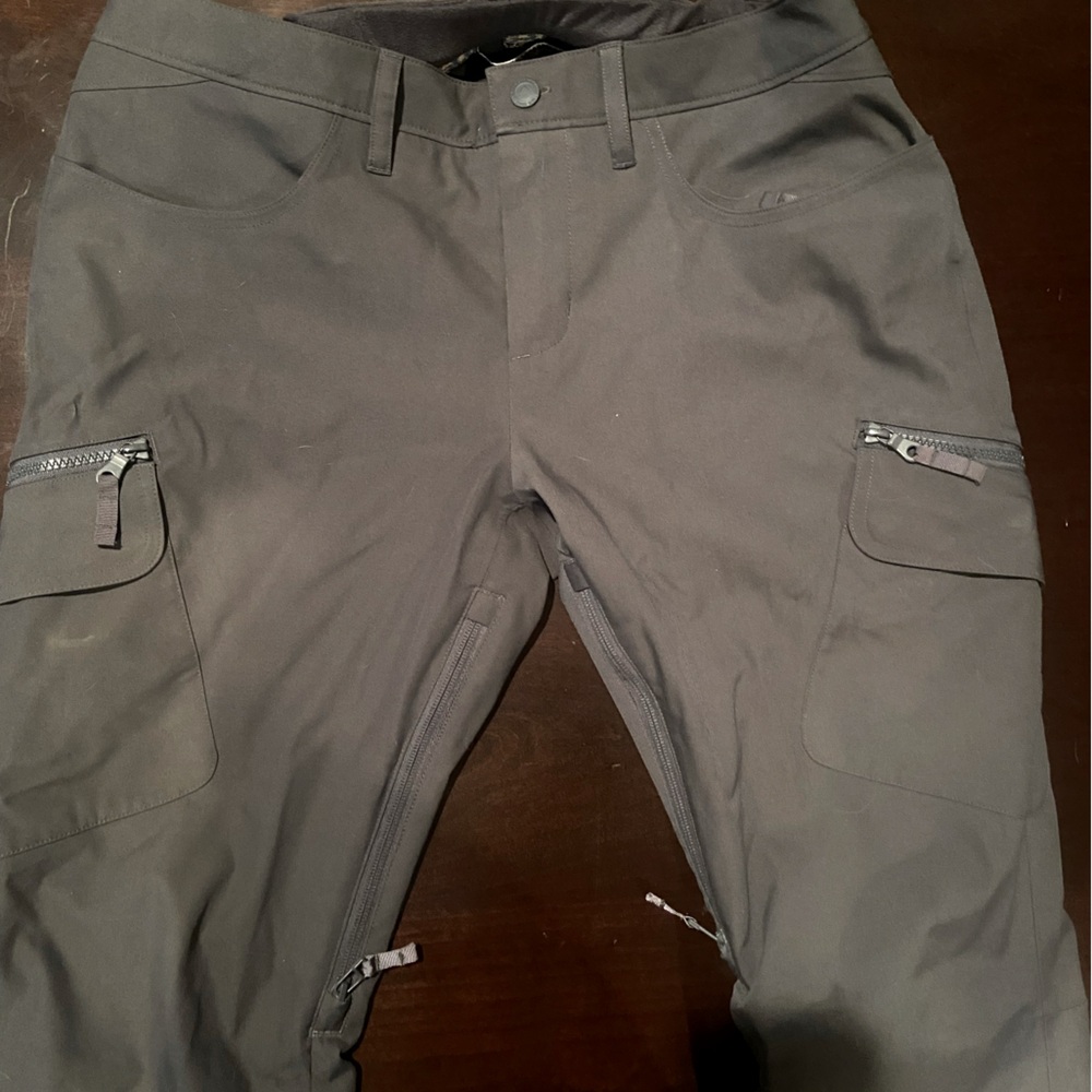 Women’s Large Burton Gloria  Snowboarding pants charcoal grey